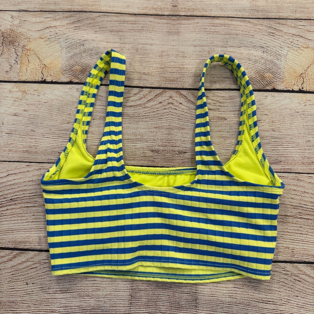 Xhillaration Neon Striped Bikini - Medium - Picture 5 of 9